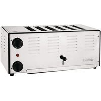 Grille-pain 6 fentes Premier avec résistances DuraHeat supplémentaires - 497 x 237 x 212 mm - ROWLETT