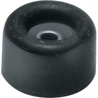 Tampon de porte D.30mm H.26mm caoutchouc rouge a visser (Par 50)