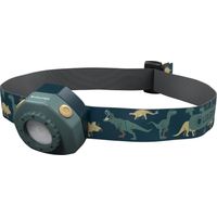 Ledlenser LED-Stirnlampe für Kinder Kidled4R Dino-Motiv grün