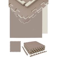 3.2qm Tatami Judo 2cm - 8 Dalles 63x63cm - Tapis Sol Sport Fitness Mat Home Gym