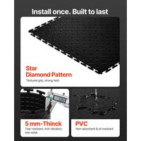 Dalles de Garage Emboîtables - Lot de 16 Revêtement de Sol Garage