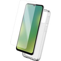 Pack protection coque transparente+verre trempé pour Motorola Moto E13
