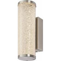 Applique murale Sonox minimaliste LED 5W nickel Reality