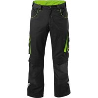 Fortis Bundhose Herren PERFORMANCE 24 Gr. 90 schwarz/limegrün