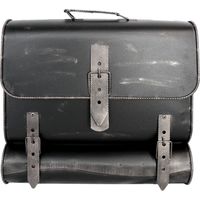 HMF Briefkasten Antik SCHULRANZEN 122, 36 x 41 x 8,5 cm Silber