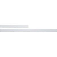 ALCO Wandleisten 691-10 weiß für Magnete 100x5cm lackiert selbstkleb
