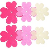 Lot de 6 protège-casseroles et tapis de protection pour casseroles et poêles, séparateurs de casseroles-23.00X23.00X0.10CM