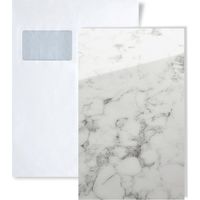 1 MUSTERSTÜCK S-19345 WallFace MARBLE WHITE AR+ S-Glass Collection Wandverkleidung MUSTER in ca. DIN A5 Größe