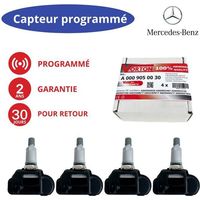 Sensor TPMS 433MHz preprogramado para Mercedes / Smart / Infiniti - compatible con numerosas series