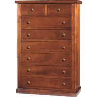 KELLEY - cassettiera in legno massello cm 87 x 45 x 127 h