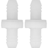 Pack mit 2 Rückschlagventilen 3/8 Zoll (10 mm) aus Kunststoff, 1-Wege-Rückschlagventil für Kompressoren, Aquarienpumpen, Kraftstoff, Gas, Flüssigkeiten, Luft CDDV6
