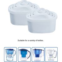 2 Cartouches de Filtre à Eau Compatibles Brita Maxtra - Filtres de Rechange pour Carafes Brita