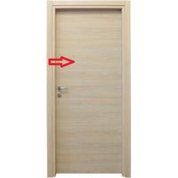 Porte de coffret électrique 210x90cm – ROVERE SBIANCATO – 1 rangée – Indice de protection IP20 – Pose en saillie – Effebiquattro Spa