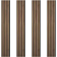set 4 pannelli decorativi a muro "anna" 1190x186x12 mm