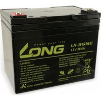 Accumulateur au plomb KUNG LONG U1-36NE, 12 V-/36 Ah, cyclique