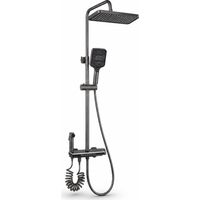 Columna De Ducha Termostática Con Rociador Superior