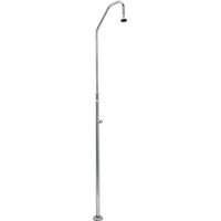 Ducha Piscina 1 Brazo Con Anclaje Acero Inox C/43 QP