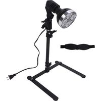 Lampes de luminothérapie infrarouge avec support ajustable, soulagement de la douleur, favorise le sommeil, appareil de physiothérapie à lumière rouge, 110-240V, prise US