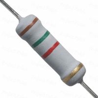 1k5 2w Résistance aux oxydes métalliques 1,5k 2w 5% Dimensions 4,2x11mm 1,5k2w