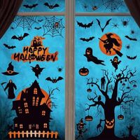 Elementos de Halloween: El set incluye 8 tatuajes de 21 x 29,5 cm. Incluye elementos típicos de Halloween, como fantasmas, calabazas, castillos y más.