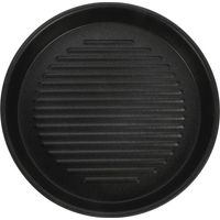 Panier de cuisson en aluminium antiadhésif, grille ronde pour barbecue et camping, idéal pour grillades en plein air