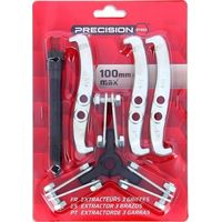 Extractores de 3 garras 100 mm para rodamientos - ACERO DE PRECISIÓN - Piñón - Volante de motor