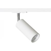 Faretto MAVRO DIMM per binari monofase bianco 230V LED 12W 38° 3000K