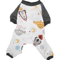 Vêtements de Chiens de Compagnie Combinaison Chiot Pyjama en Tricot en Polyester pour Printemps Automne