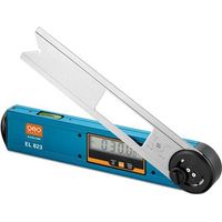 Produktbild von TOOLCRAFT TO-6547356 Digitaler Winkelmesser 360° – Mit LCD, Dosenlibelle, Magneten, Misst In Grad, % Und Mm/m – Inkl. Etui