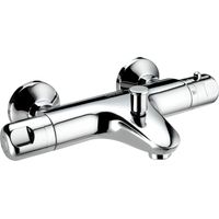 Deva Dynamic Thermostatic Bath Shower Mixer Tap Wall Mounted - Chrome
