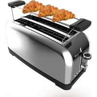 Cecotec Grille-pain Vertical Toastin Time 1500 Inox