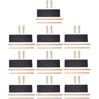 Kit de fondations de cadres de ruche, 10 ensembles, feuilles de fondation de qualité alimentaire enduites de cire d'abeille, fournitures pour apiculture