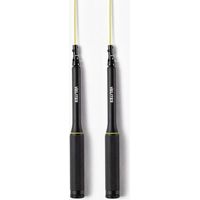 Cuerda para saltar VELITES Fire 2.0 Black doble rodamiento de bolas empu帽aduras de aluminio