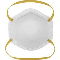 GIME 2575493 MASQUE ANTI POUSSIÈRES FINES SANS SOUPAPE FFP2 20 PC(S) DIN EN 149:2001 + A1:2009