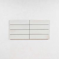 Carrelage Effet Zellige Blanc Cassé TANGER 6x24 Off White (0,52m²) - Les Carreaux de Jean
