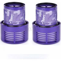 Cleaning AccessoryPack Of 2 Spare V10 Filter Parts For Dyson Cyclone V10 Animal/Absolute/Motorhead/Total Clean, With Part Number 969082 01