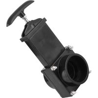 Vanne de vidange de 50 mm pour camping-car, vanne ABS pour évacuation des eaux usées, accessoires extérieurs pour caravane