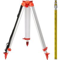 Kit de Trépied et Mire pour Niveau Laser Rotatif Léger Universel
