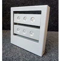 Applique extérieure orientable gris clair 190x185x37mm LED 6W 3000K 600lm IP44 Tero ARLUX
