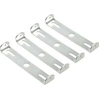 Basetbl – 115-mm-Deckenleuchten-Befestigungshalterung – Verzinktes Metall – 5 kg Tragkraft – Zubehör für Kronleuchter und Pendelleuchten