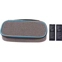 Sac de voyage isotherme pour insuline, pochette réfrigérée portable pour médicaments diabétiques, charge USB-C