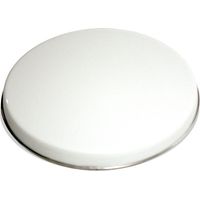 Cache-plaque émail Blanc 16cm Protection élégante Et Hygiénique Pour Plaques De Cuisson - Lares