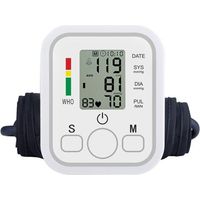 royaluxe -Tensiometre Bras Tensiomètre Bras Tensiometre Poignet, tensiometre brassard Tensionmetre Professionnelle Tensiomètre Brassard, Tensiomètres Manuel (Blanc)