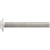 ISO7380-2 08.8 M 5x 10 verzinkt Linsenschraube mit Flansch TX25