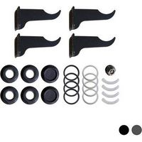 KIT DI FISSAGGIO PER RADIATORI COLORATI 1/2 Misura: Slate Grey