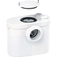SFA - Sanibroyeur Silencioso (46 dB) Up - Triturador de WC para colocar detrás del inodoro - Instalación discreta - Mantenimiento sencillo - 33,9 x 22,2 x 29 cm - 400 W - Fabricado en Francia