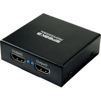SpeaKa Professional SP-HDS-220 1+2 Port HDMI-Splitter Ultra HD-fähig 3840 x 2160 Pixel Schwarz