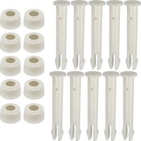 10-teiliges Kunststoff-Pool-Verbindungsstifte-Set. Kunststoff-Ersatz-Pool-Verbindungsstifte für Rahmen und Pool. Intex-Pool-Ersatzteile. Pool-Ersatzteile