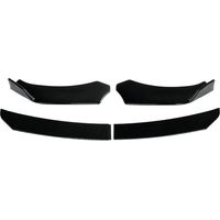 Kit Corpo Auto 4 Pezzi Nero Parafango Anteriore Spoiler Universale Fantablau
