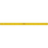 Wonday 3701254703477 Righello piatto giallo 1 metro